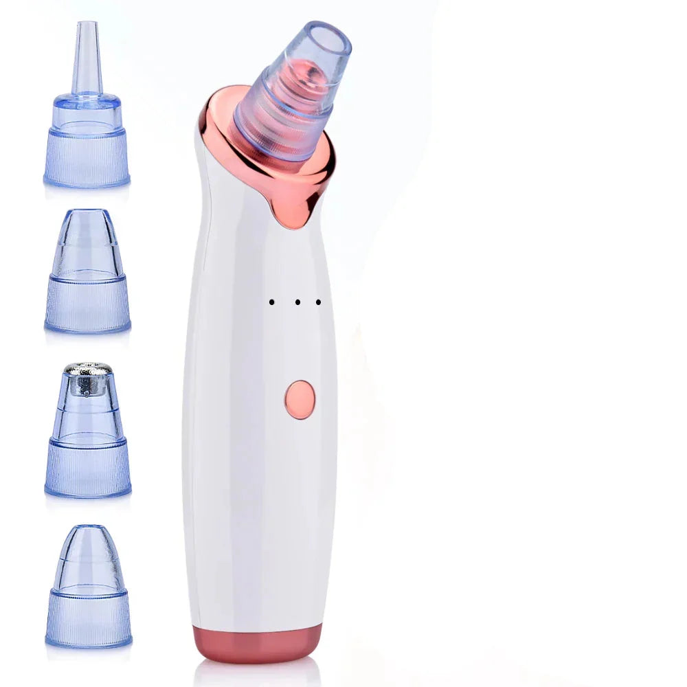 Rechargeable Pore Cleaner with Precision Suction Tip