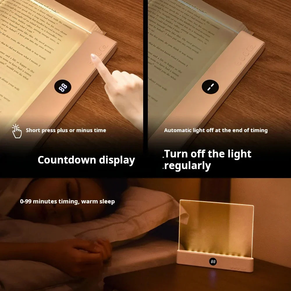 Rechargeable Clip-On Reading Lamp for Cozy Nighttime Reading
