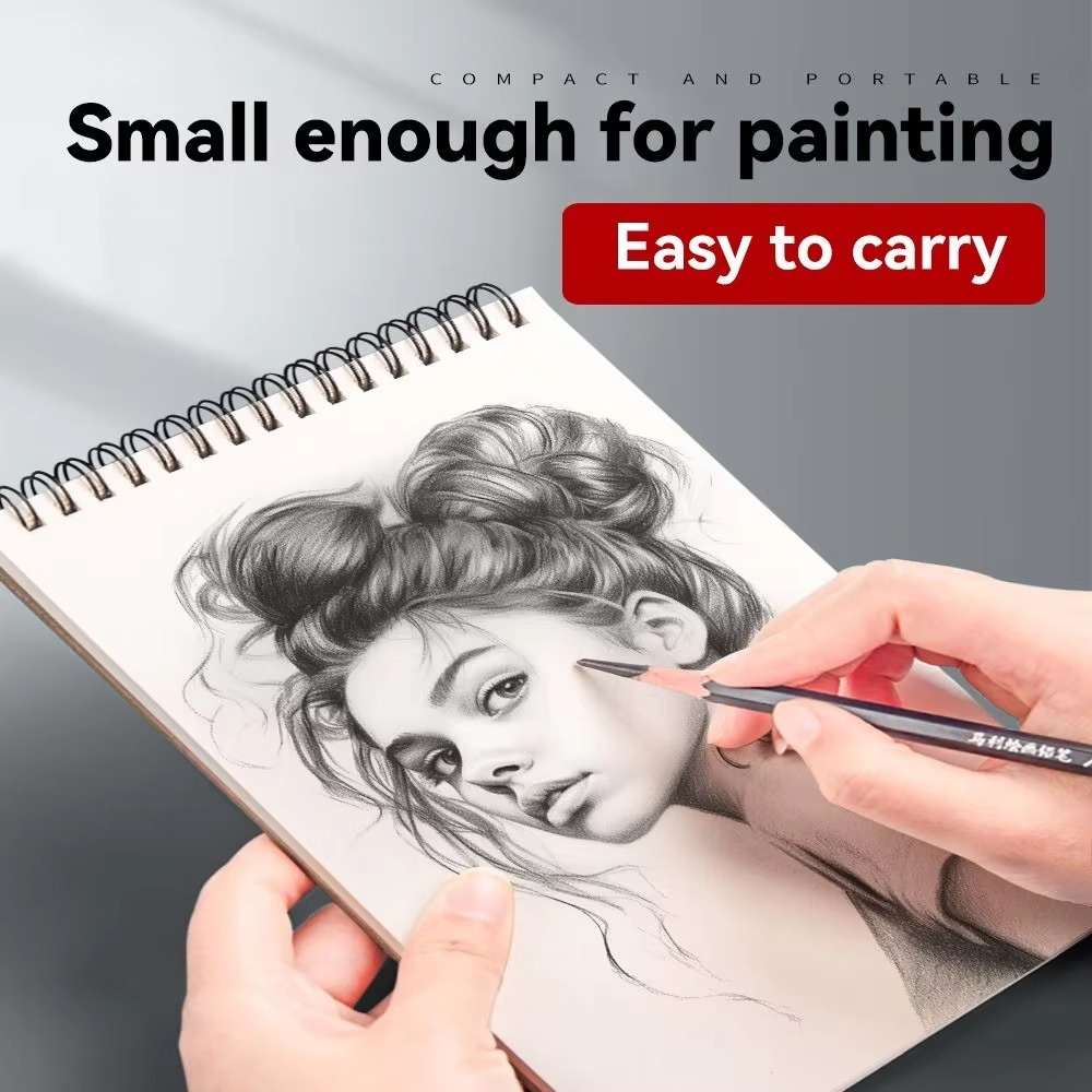 Thick Paper Spiral Sketch Book for Creative Masterpieces