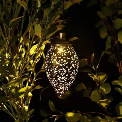 Illuminate Your Outdoors with Solar-Powered Water Drop Light