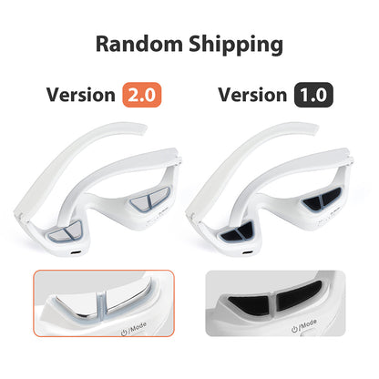 Soothing Eye Relaxer with LED Light and Versatile Settings