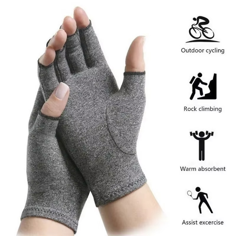 Breathable Half Finger Cycling Gloves with Enhanced Grip