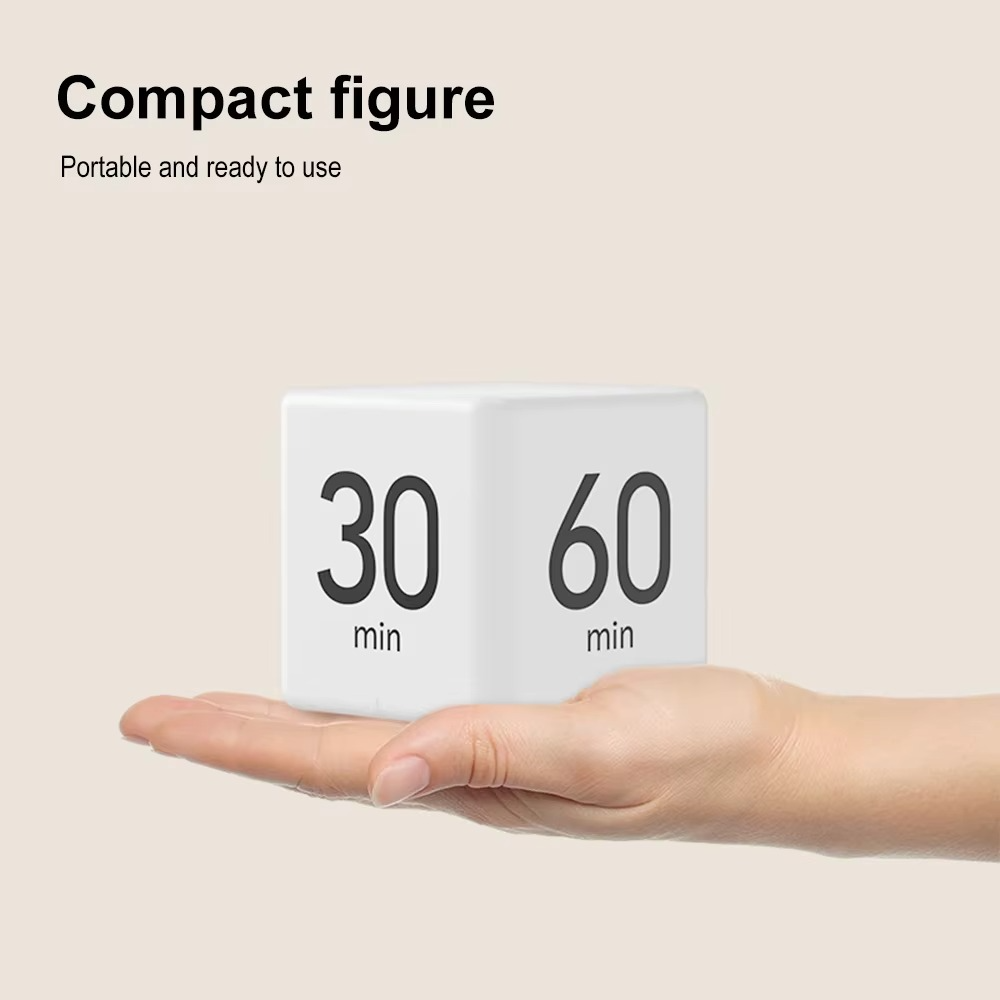 Magnetic Silent Countdown Timer for Effortless Time Management