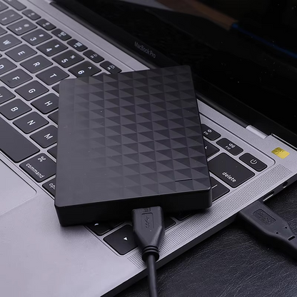 64GB Portable Storage Drive with USB 3.0 and Backup Tool