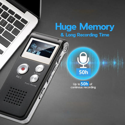Portable Smart Voice Recorder with Instant Playback Feature