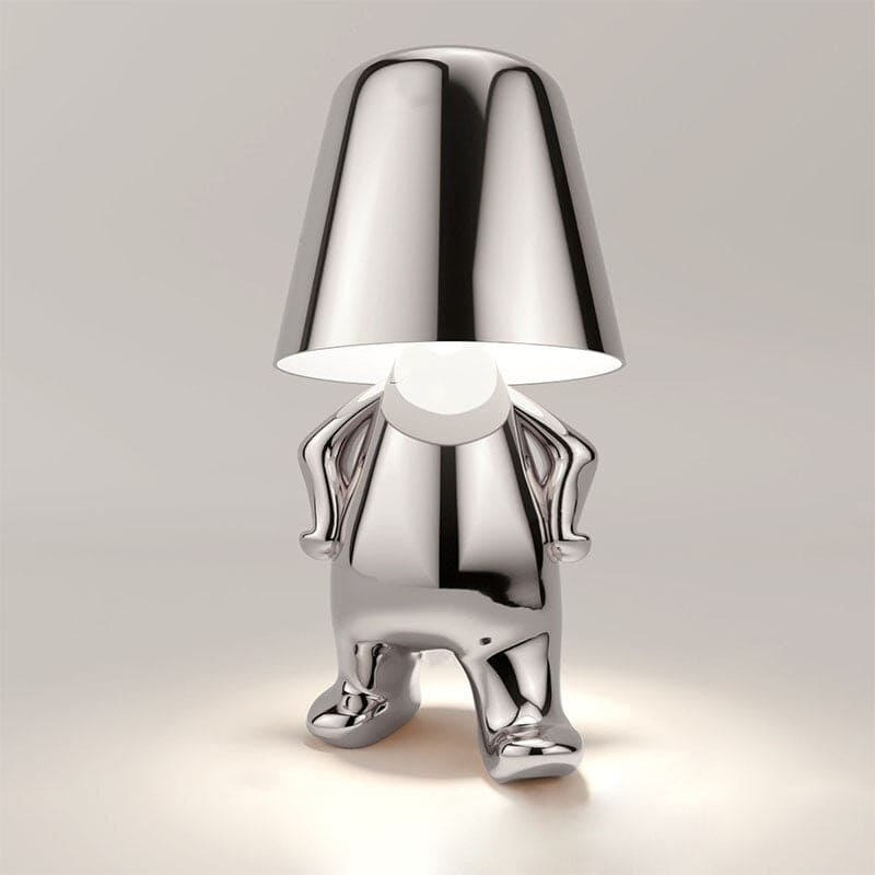 Elegant Rechargeable Table Light with Touch Control and Soft LED Illumination