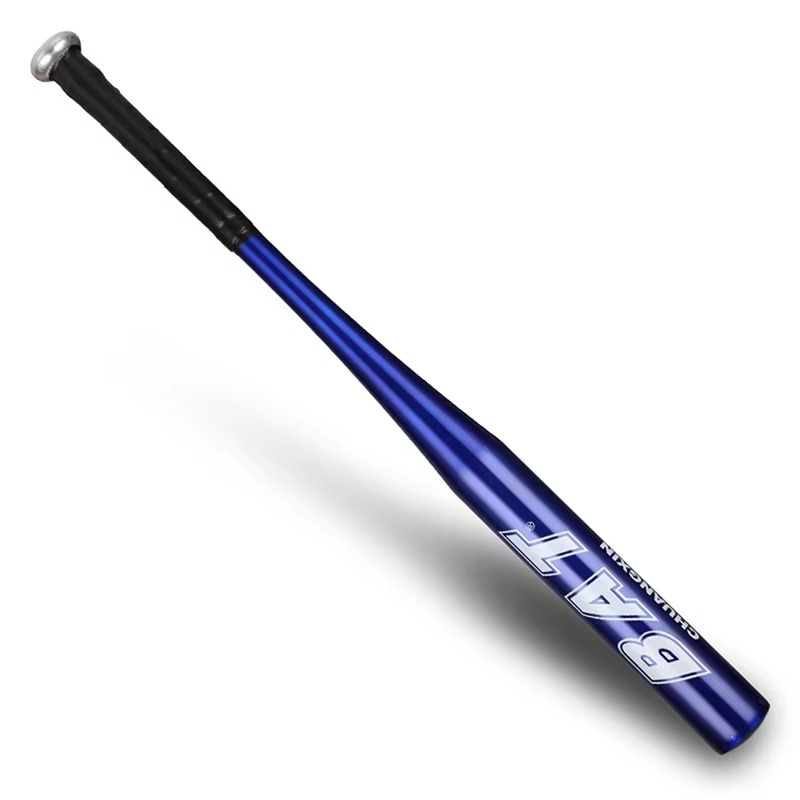 Compact Aluminum Bat with Grip for Practice and Storage