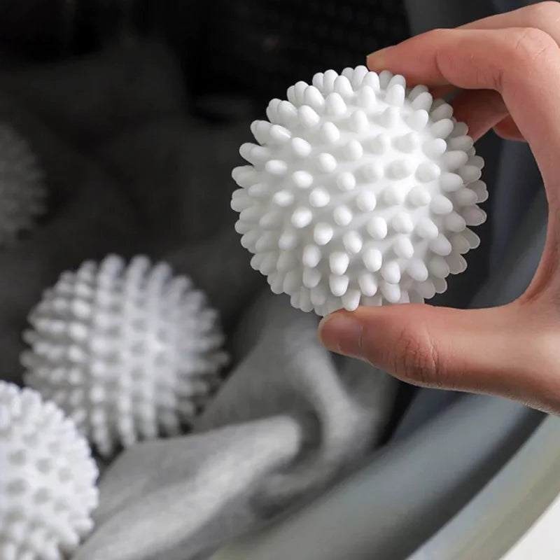 Eco-Friendly Laundry Balls for Frizz-Free, Soft Clothes - Set of 5