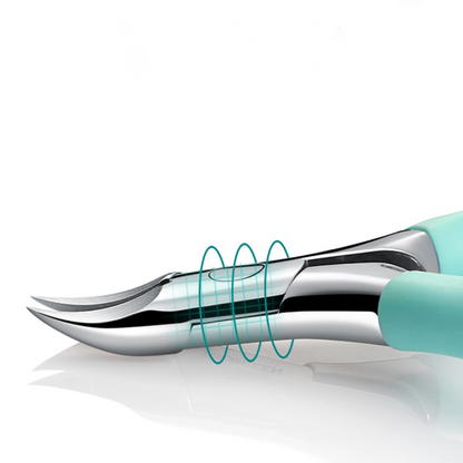 Heavy-Duty Nail Trimmer with Curved Cutting Edge