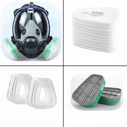 Ultimate Full-Face Safety Respirator with Anti-Fog Visor & Filters