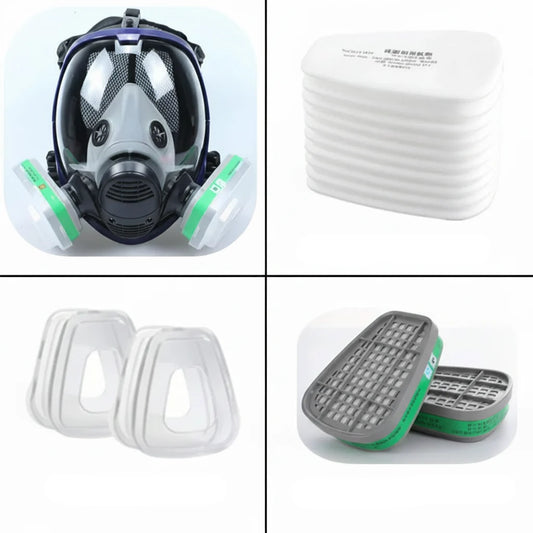 Ultimate Full-Face Safety Respirator with Anti-Fog Visor & Filters