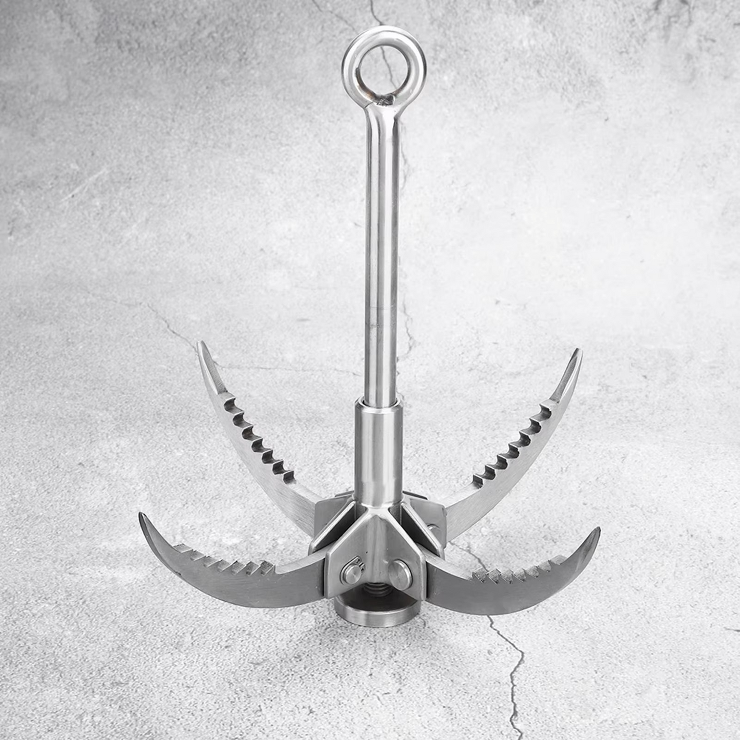 Compact Multi-Prong Grappling Hook with 250lb Strength