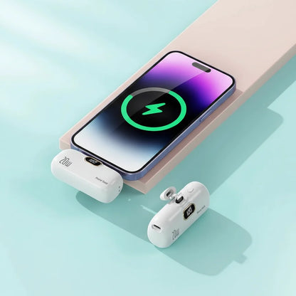 High-Capacity Portable Charger with LED Indicator and Rapid Charge