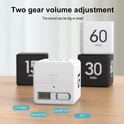 Magnetic Silent Countdown Timer for Effortless Time Management