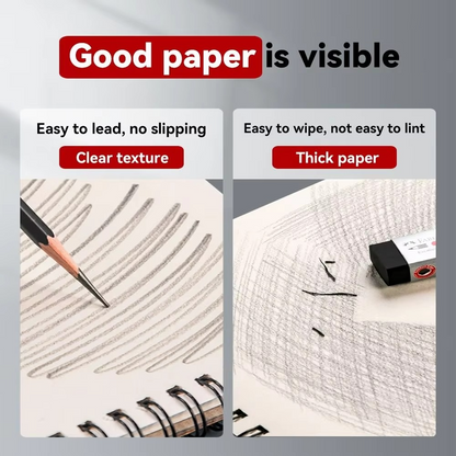 Thick Paper Spiral Sketch Book for Creative Masterpieces