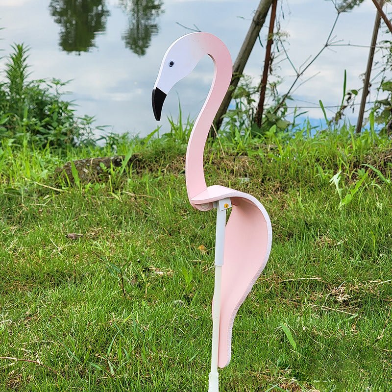 Whirling Aviary Delight: Elegant Bird Spinner for Gardens