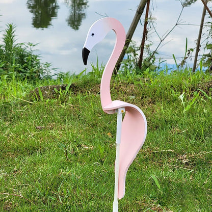 Whirling Aviary Delight: Elegant Bird Spinner for Gardens