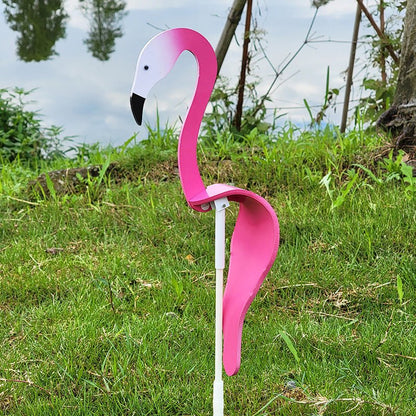 Whirling Aviary Delight: Elegant Bird Spinner for Gardens