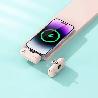 High-Capacity Portable Charger with LED Indicator and Rapid Charge