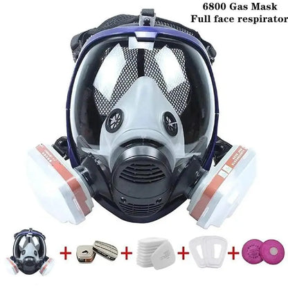 Ultimate Full-Face Safety Respirator with Anti-Fog Visor & Filters