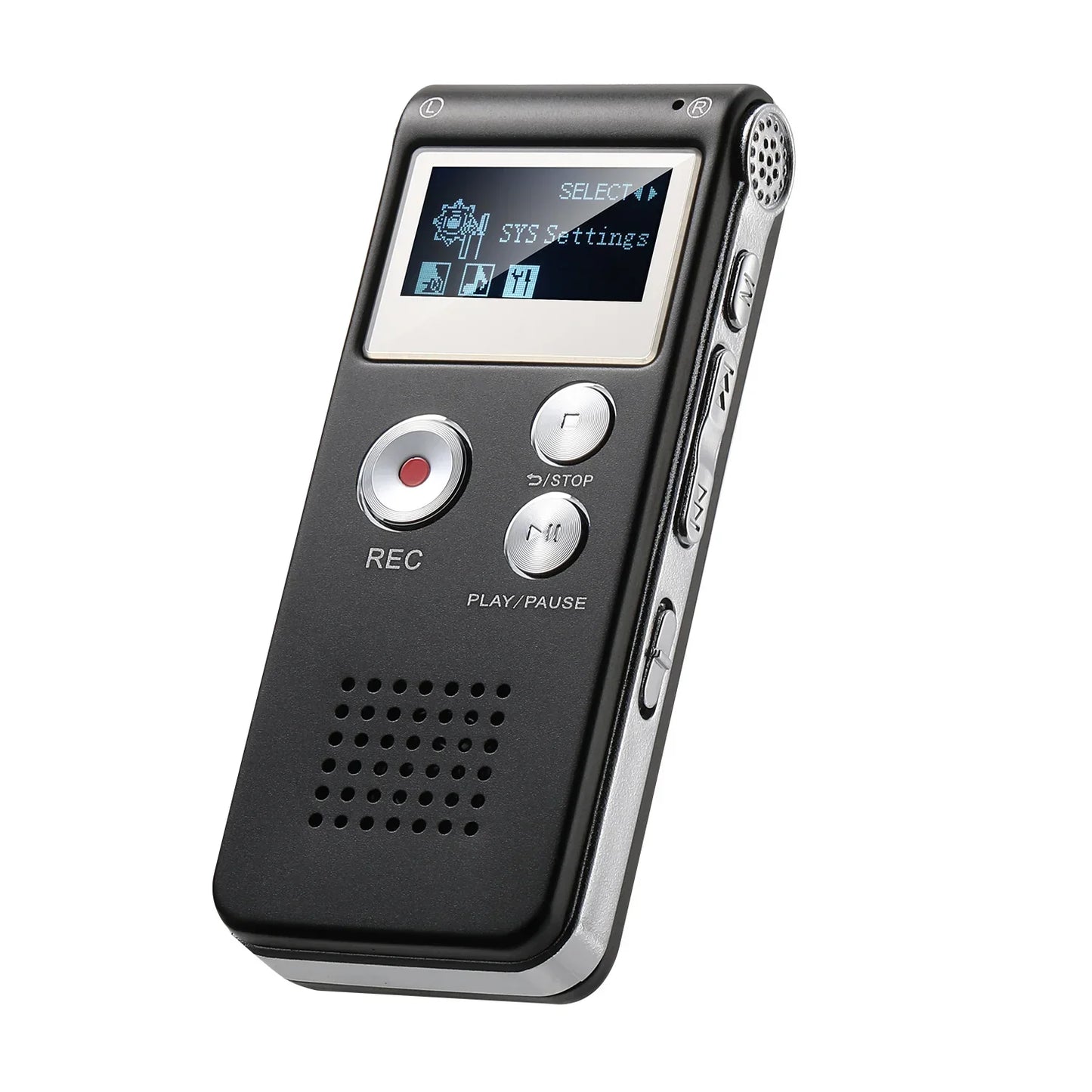 Portable Smart Voice Recorder with Instant Playback Feature