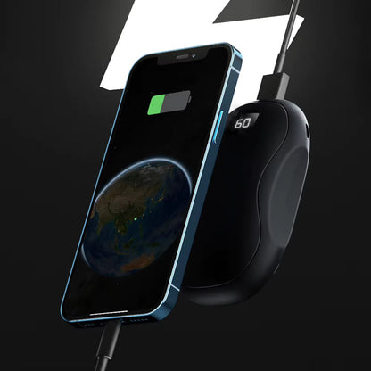 Portable Hand Heater with 3500mAh Power Bank & LED Display