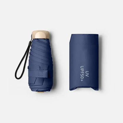 Portable Umbrella with UV Shield and Wind Resistance