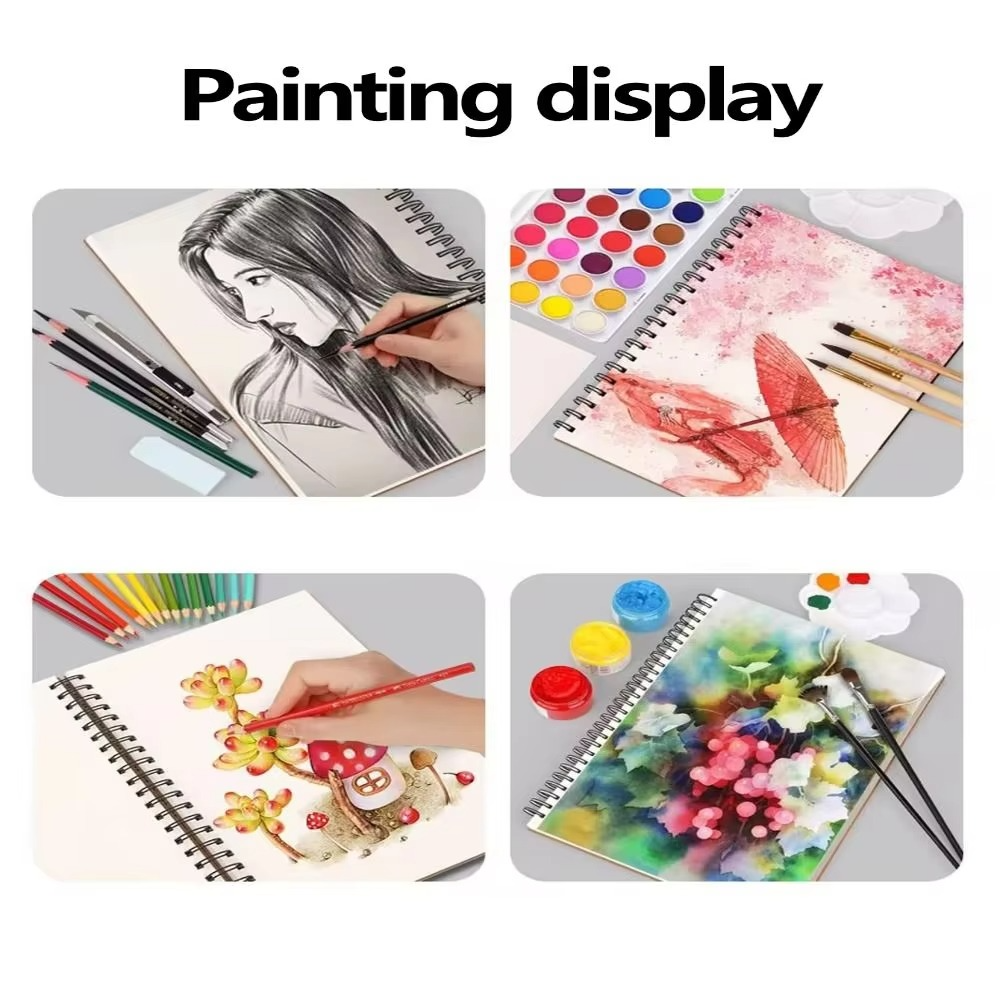 Thick Paper Spiral Sketch Book for Creative Masterpieces