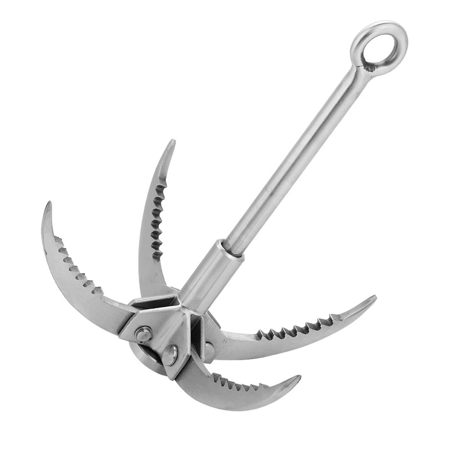 Compact Multi-Prong Grappling Hook with 250lb Strength