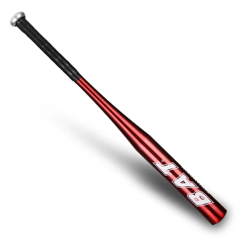Compact Aluminum Bat with Grip for Practice and Storage