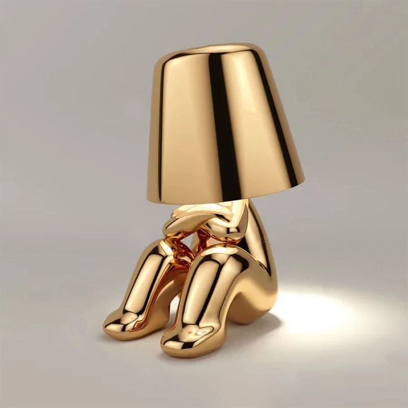 Elegant Rechargeable Table Light with Touch Control and Soft LED Illumination