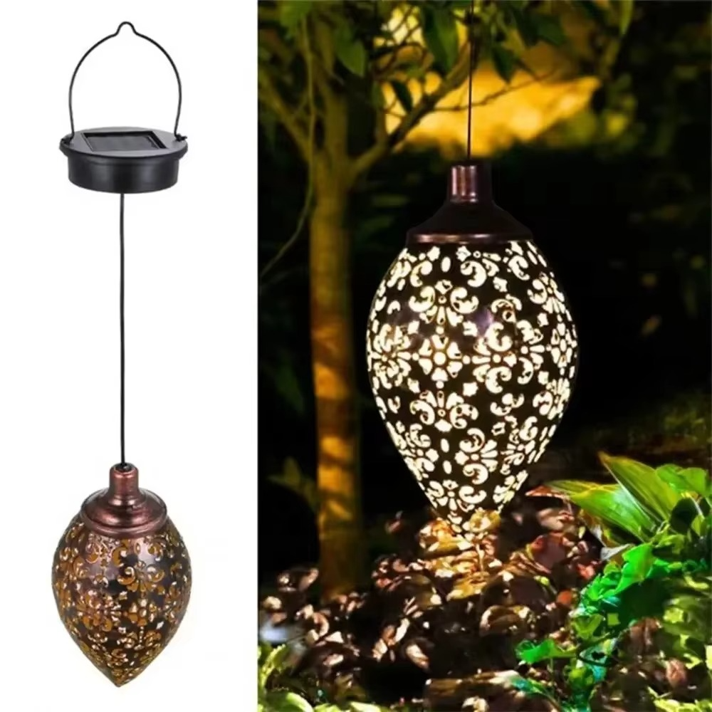 Illuminate Your Outdoors with Solar-Powered Water Drop Light