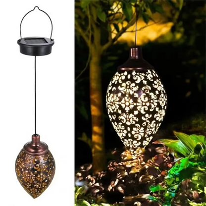 Illuminate Your Outdoors with Solar-Powered Water Drop Light