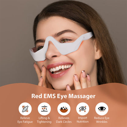 Soothing Eye Relaxer with LED Light and Versatile Settings