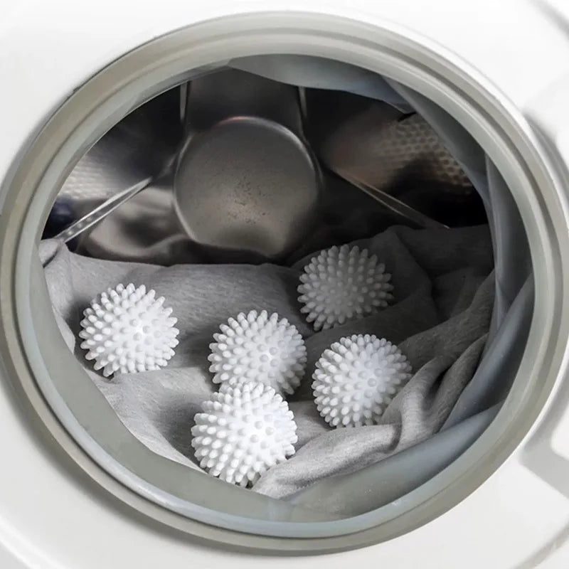 Eco-Friendly Laundry Balls for Frizz-Free, Soft Clothes - Set of 5