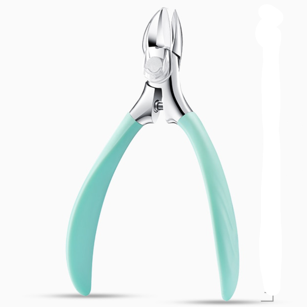 Heavy-Duty Nail Trimmer with Curved Cutting Edge