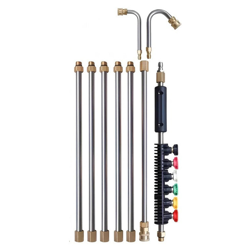 Versatile Pressure Washer Extension for High Reach Cleaning