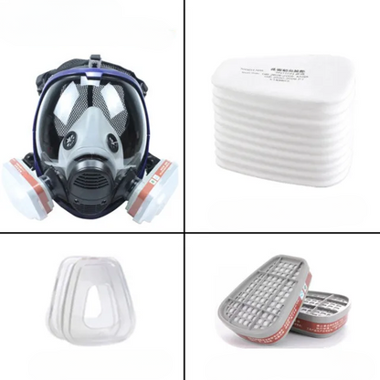 Ultimate Full-Face Safety Respirator with Anti-Fog Visor & Filters
