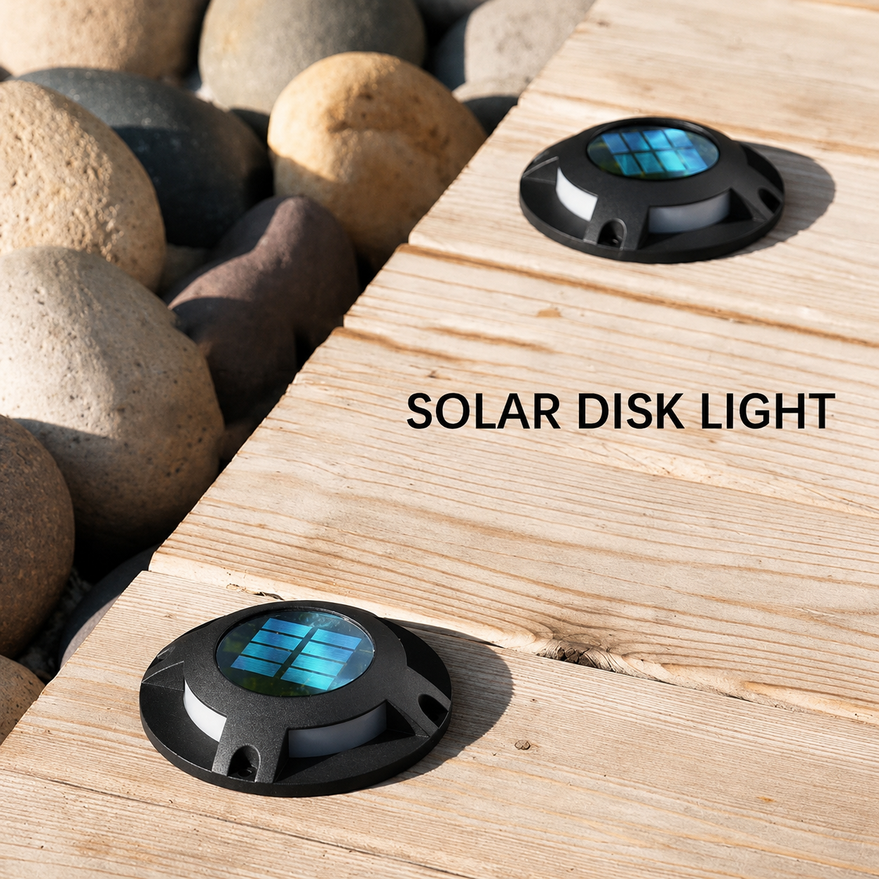 Solar-Powered Pathway Lighting with Dusk Sensor and 80-Hour Battery Life