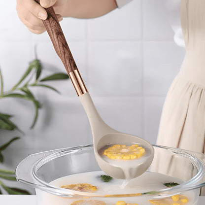 Versatile 10-Piece Silicone Cooking Utensil Collection