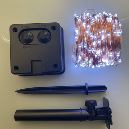 Enchanting Solar LED String Lights for Your Garden