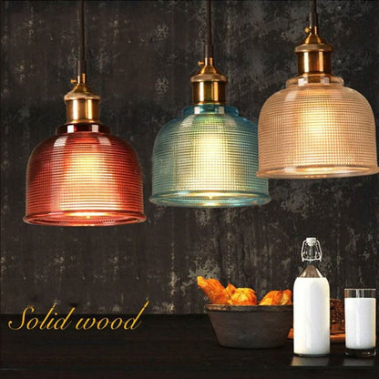 Vintage Charm Glass Pendant Fixture for Elegant Spaces