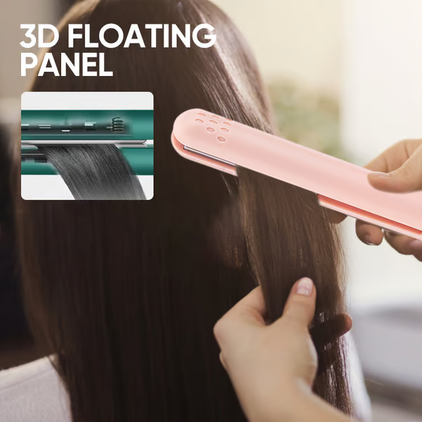 Compact Dual-Function Hair Styler with Ceramic Technology