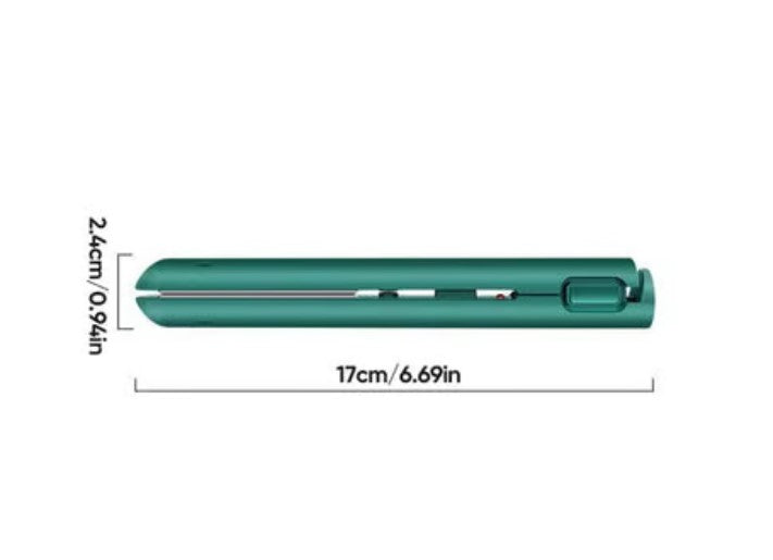 Compact Dual-Function Hair Styler with Ceramic Technology