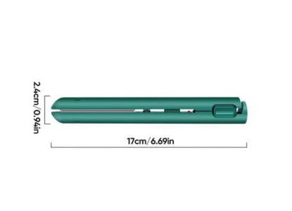 Compact Dual-Function Hair Styler with Ceramic Technology