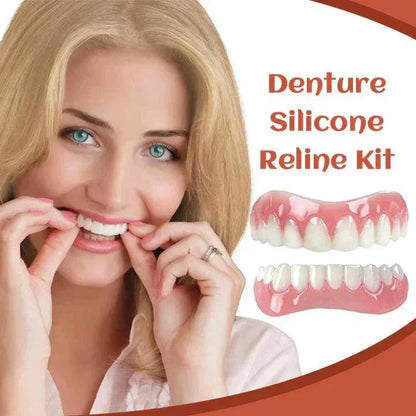 Custom-Fit Silicone Smile Enhancer for a Confident Look