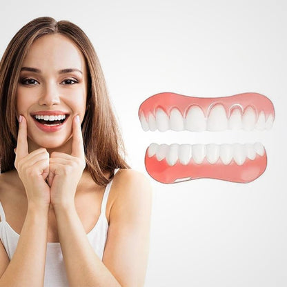 Custom-Fit Silicone Smile Enhancer for a Confident Look