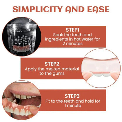 Custom-Fit Silicone Smile Enhancer for a Confident Look