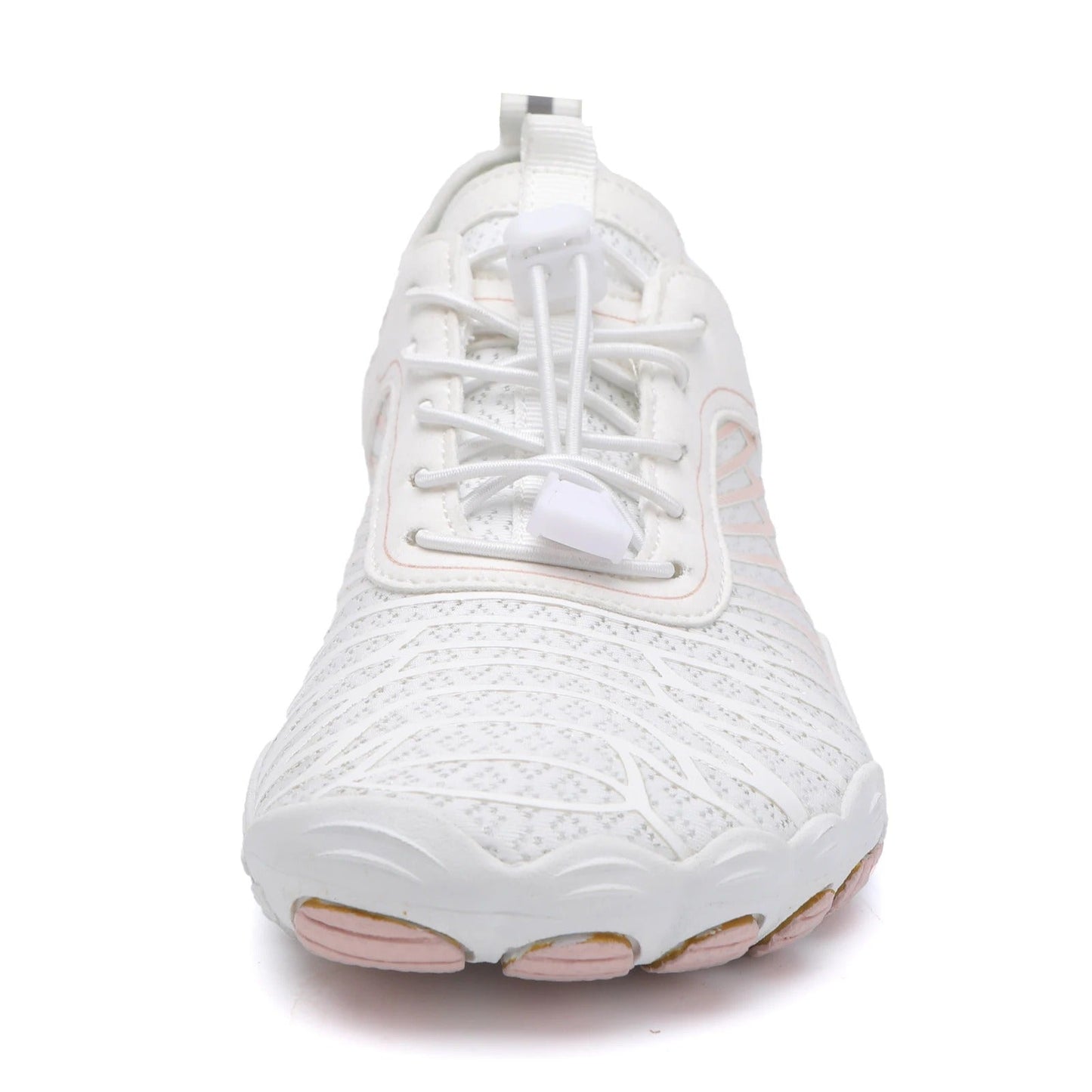Flexible Barefoot Footwear with Enhanced Toe Space and Water Evacuation