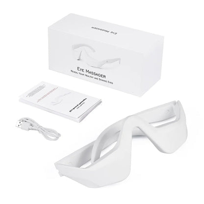 Soothing Eye Relaxer with LED Light and Versatile Settings